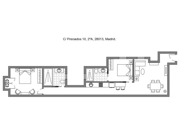 Apartamento en Madrid - M (PRE2A) Apto. de diseño Puerta del Sol 4