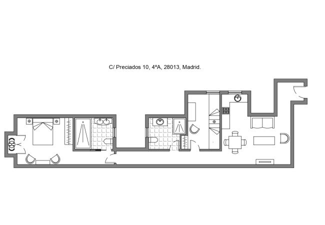 Apartamento en Madrid - M (PRE4A) Apto. de diseño Puerta del sol 10