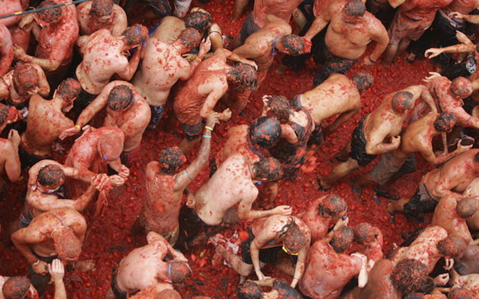 Fiesta Tomatina Buñol